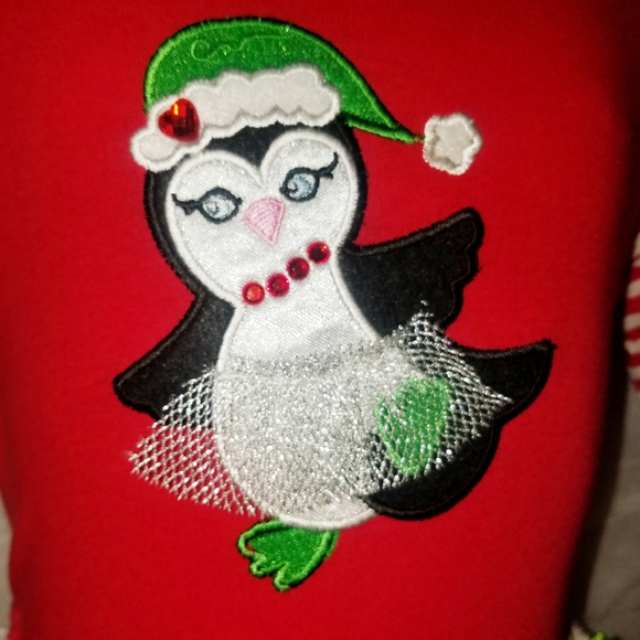 Rare Edition holiday 2-piece holiday set 9mos - Picture 5 of 7